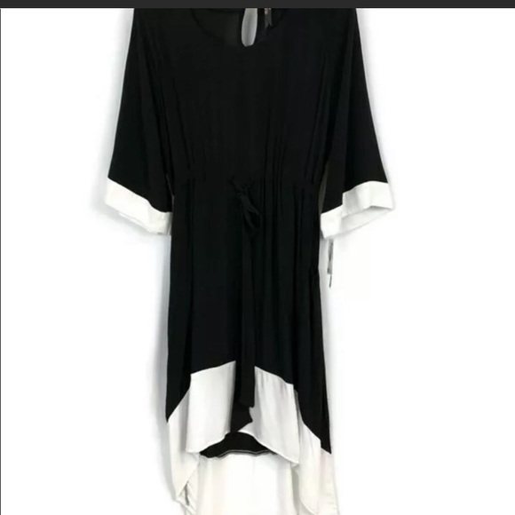 Melissa McCarthy Seven7 Black & White midi dress - Picture 2 of 6